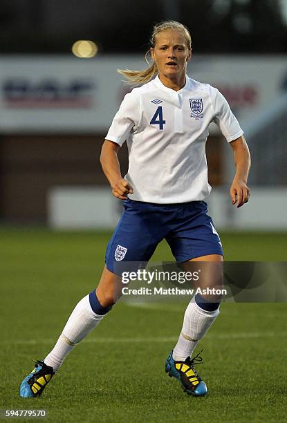 Katie Chapman of England