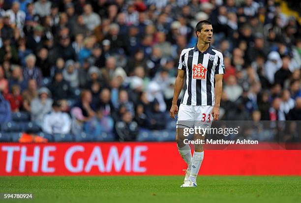 Paul Scharner of West Bromwich Albion