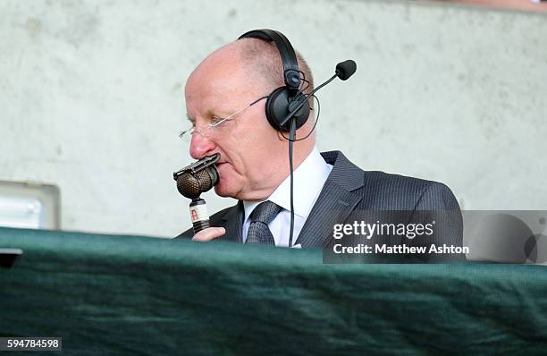 Television commentator Alan Parry