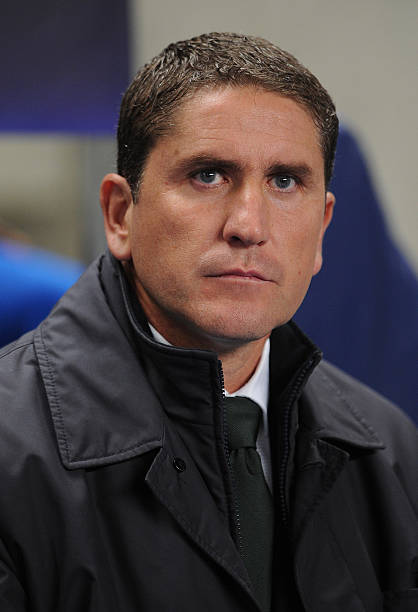 Villarreal manager Juan Carlos Garrido