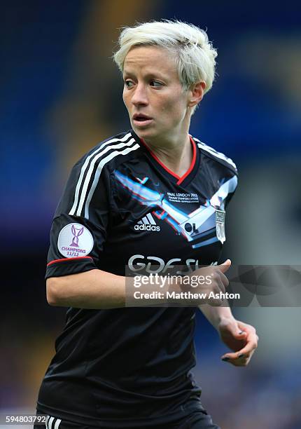 Megan Rapinoe of Olympique Lyonnais