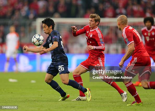 SOCCER : UEFA Champions League - Quarter Final - Second Leg - Bayern Munich v Manchester United SOCCER : UEFA Champions League - Quarter Final - Second Leg - Bayern Munich v Manchester United