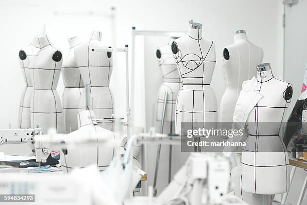 mannequins in a studio, seoul, south korea - mannequin stock pictures, royalty-free photos & images