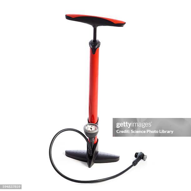 bicycle pump - air pump stock pictures, royalty-free photos & images