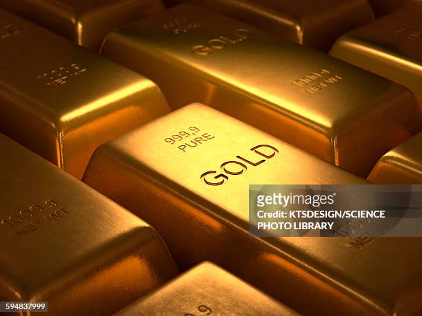 gold bullion - gold edelmetall stock-grafiken, -clipart, -cartoons und -symbole