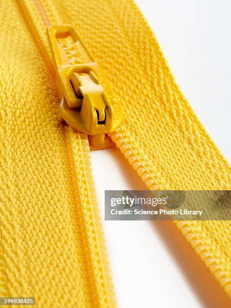 yellow zip - blixtlås bildbanksfoton och bilder