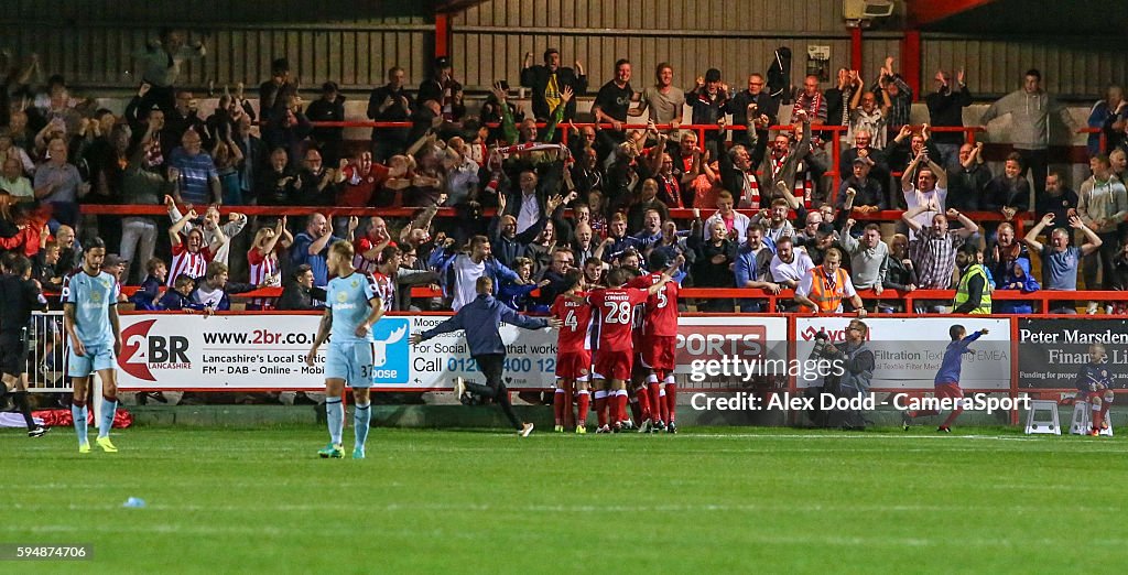 Accrington v Burnley - EFL Cup
