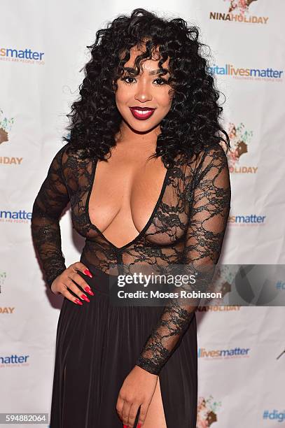 Actress Braelyn Greenfield attends "#digitallivesmatter" Atlanta Screening at Regal Atlantic Station on August 24, 2016 in Atlanta, Georgia.