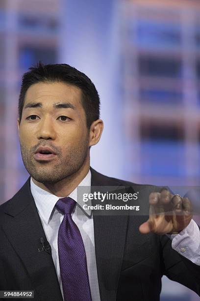 Dan Suzuki, senior equity strategist at Merrill Lynch, speaks during a Bloomberg Television interview in New York, U.S., on Wednesday, Aug. 24, 2016....