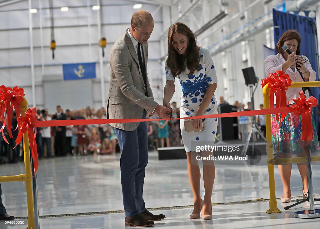The Duke & Duchess Of Cambridge Visit Luton