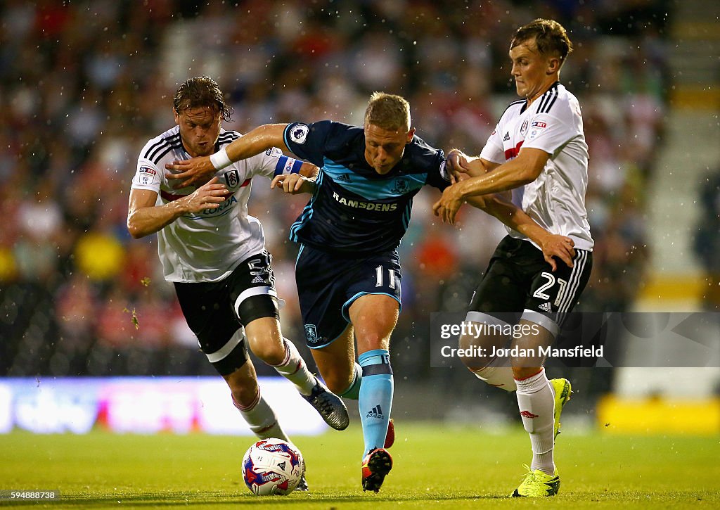 Fulham v Middlesbrough - EFL Cup