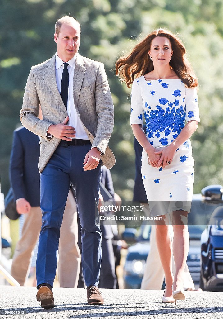 The Duke & Duchess Of Cambridge Visit Luton