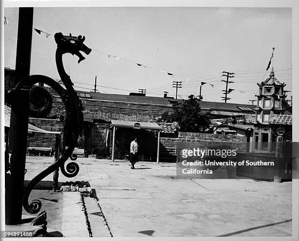 Los Angeles Chinatown, 1939.