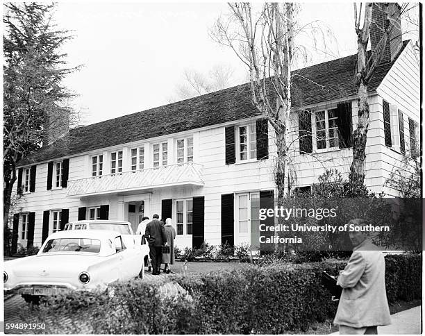 Lana Turner's home where Cheryl Crane stabbed Johnny Stompanato.