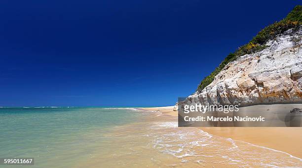 espelho beach in trancoso - porto seguro stock pictures, royalty-free photos & images