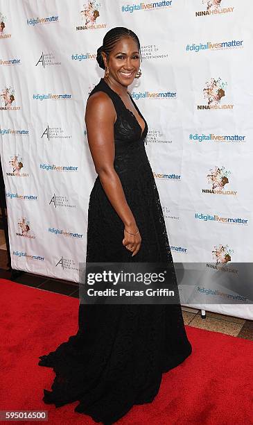 Actress Terri J. Vaughn attends "#DigitalLivesMatter" Atlanta screening at Regal Atlantic Station on August 24, 2016 in Atlanta, Georgia.