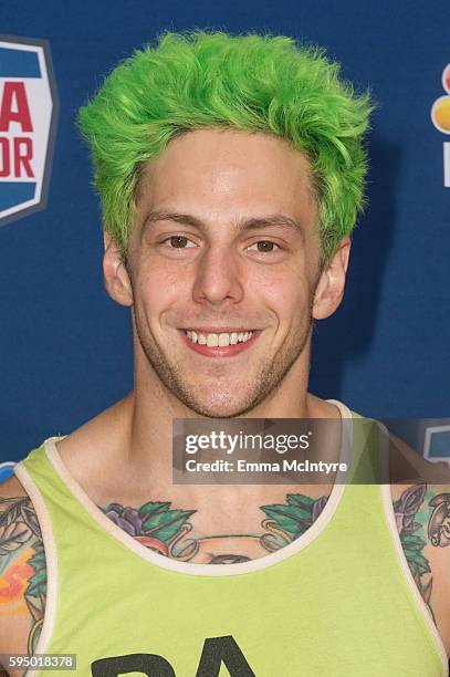 Competitor Jamie Rahn attends the screening event of NBC's 'American Ninja Warrior' in celebration of the show's first Emmy Award nomination at...