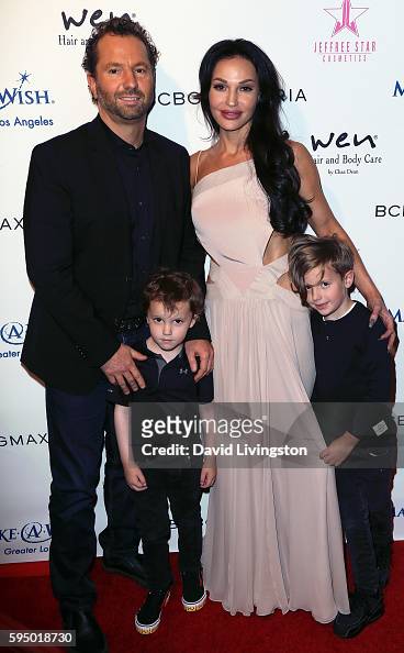 CEO of Live Nation Entertainment Michael Rapino , wife actress Jolene ...