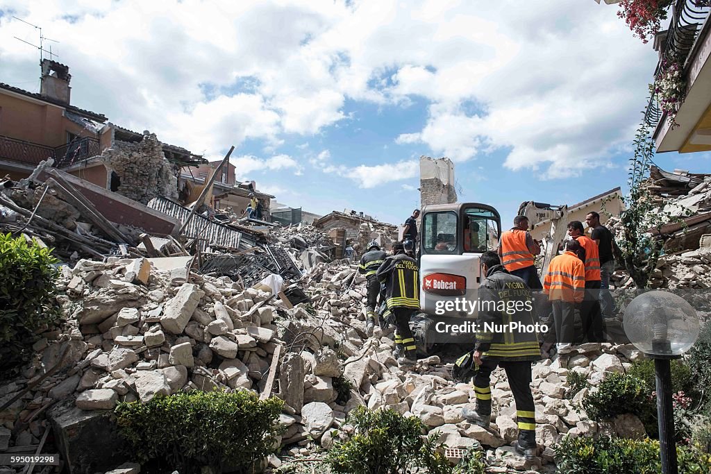 Earthquake Leaves At Least 240 Dead In Central Italy