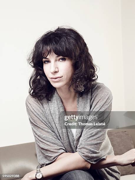 Actress Anne Depetrini is photographed for Self Assignment on February 4, 2011 in Paris, France.