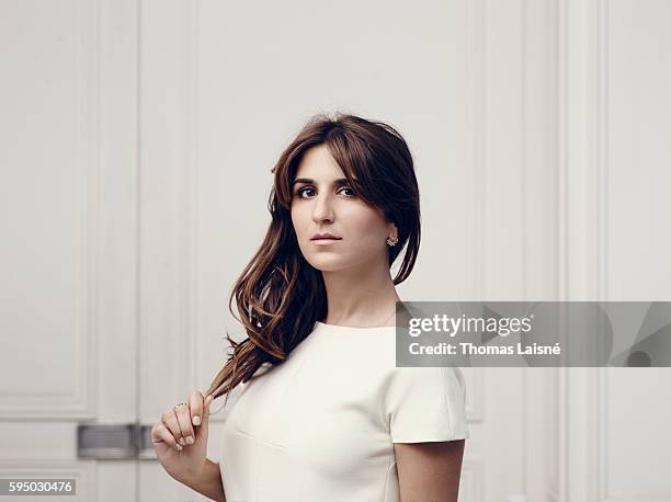Actress Geraldine Nakache is photographed for Self Assignment on October 9, 2012 in Paris, France.