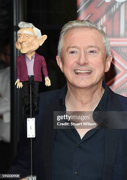 Louis Walsh attends a Photocall to launch The X Factor 2016 at Ham Yard Hotel on August 25, 2016 in London, England.