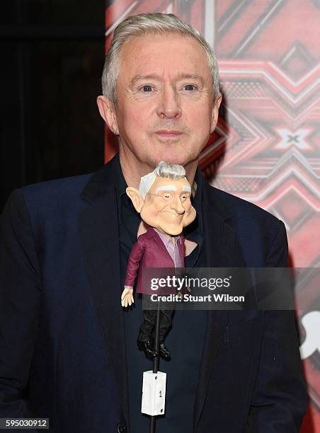 Louis Walsh attends a Photocall to launch The X Factor 2016 at Ham Yard Hotel on August 25, 2016 in London, England.