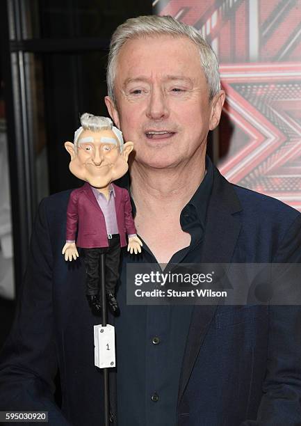 Louis Walsh attends a Photocall to launch The X Factor 2016 at Ham Yard Hotel on August 25, 2016 in London, England.