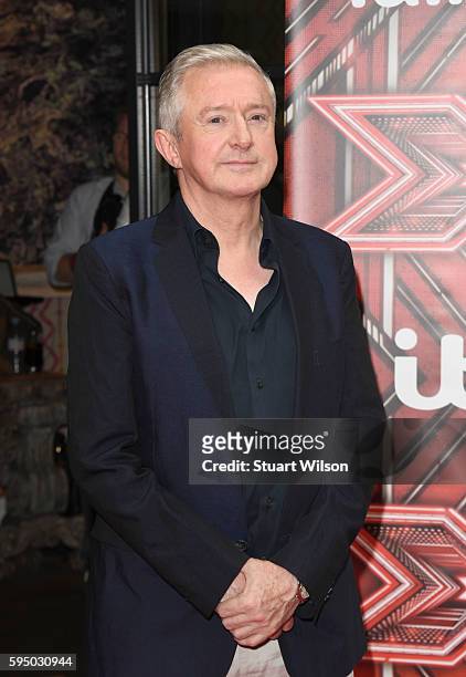 Louis Walsh attends a Photocall to launch The X Factor 2016 at Ham Yard Hotel on August 25, 2016 in London, England.