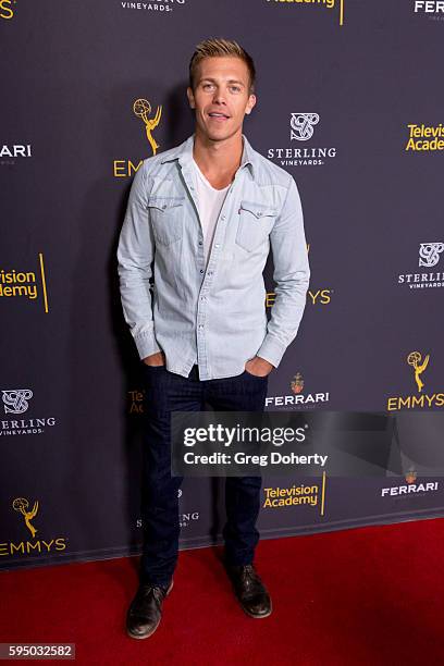 Actor Michael Roark arrives at Saban Media Center on August 24, 2016 in North Hollywood, California.