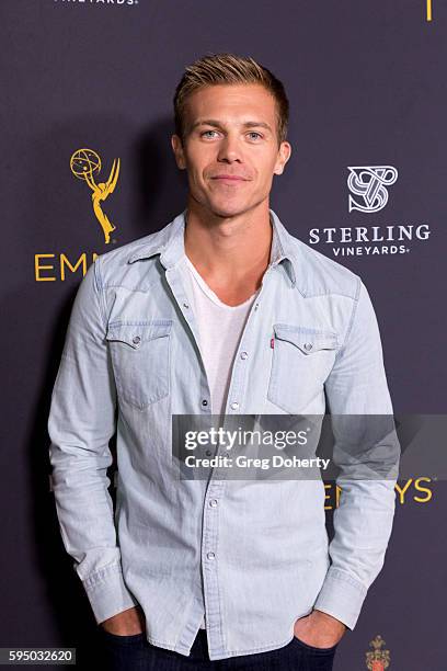 Actor Michael Roark arrives at Saban Media Center on August 24, 2016 in North Hollywood, California.