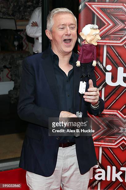 Louis Walsh attends the Launch of the X Factor 2016 at the Ham Yard Hotel on August 25, 2016 in London, England.
