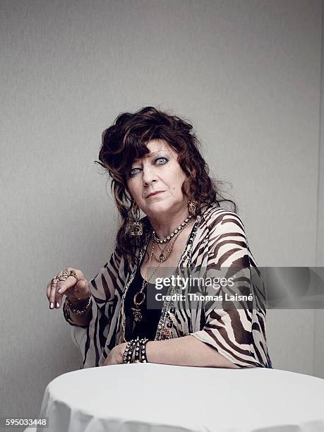 Actress Angelique Litzenburger is photographed for Self Assignment on May 23, 2014 in Cannes, France.