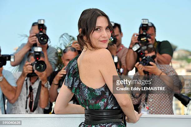 Geraldine Pailhas at the photo call for ?Rebecca H. ? during the 63rd Cannes International Film Festival.