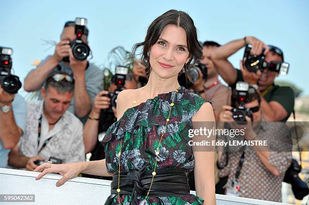 Geraldine Pailhas at the photo call for ?Rebecca H. ? during the 63rd Cannes International Film Festival.