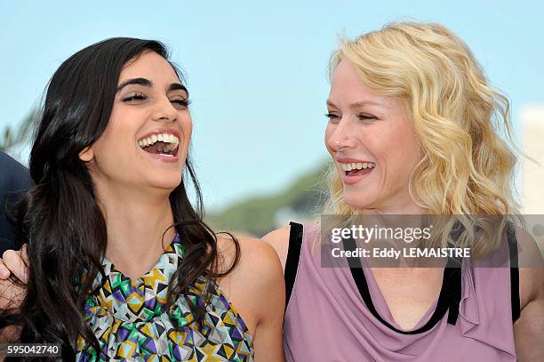 Liraz Charhi and Naomi Watts at the photo call for ?Fair Game? during the 63rd Cannes International Film Festival.