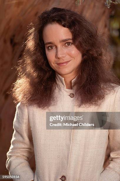 American actress, singer, songwriter and author of children's books Jessica Harper.