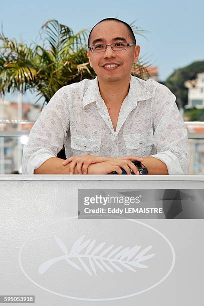 Apichatppong Weerasethakul at the photo call for ?Uncle Boonmee Who Can Recall His Past Lives? during the 63rd Cannes International Film Festival.
