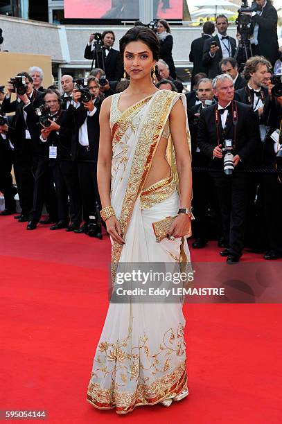 Deepika Padukone at the premiere of ?On Tour? during the 63rd Cannes International Film Festival.