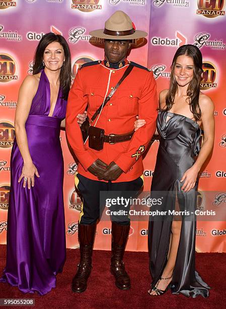 Actresses Wendy Crewson from the "The Man Who Lost Himself" and Evangeline Lilly, from the television series "Lost", attend the 21st annual Gemini...