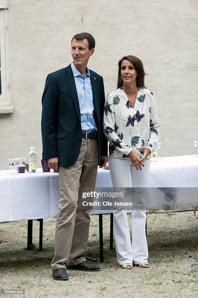 Danish Princess Marie And Prince Joachim Join Hands In Charity Event During Copenhagen Cooking And Food Festival.