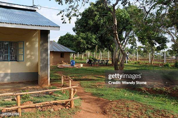 The compound and farm where Sarah Obama, President Barack Obama's Kenyan paternal grandmother, age 89, resides. She lives on her shamba in the rural...