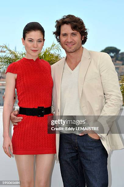 Nora Von Waldstatten and Edgar Ramirez at the photo call for ?Carlos? during the 63rd Cannes International Film Festival.