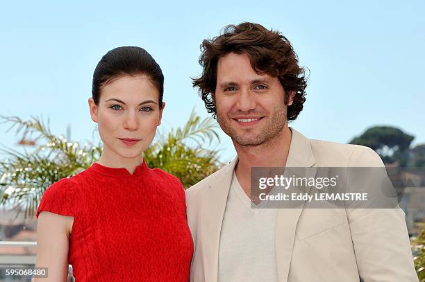 Nora Von Waldstatten and Edgar Ramirez at the photo call for ?Carlos? during the 63rd Cannes International Film Festival.