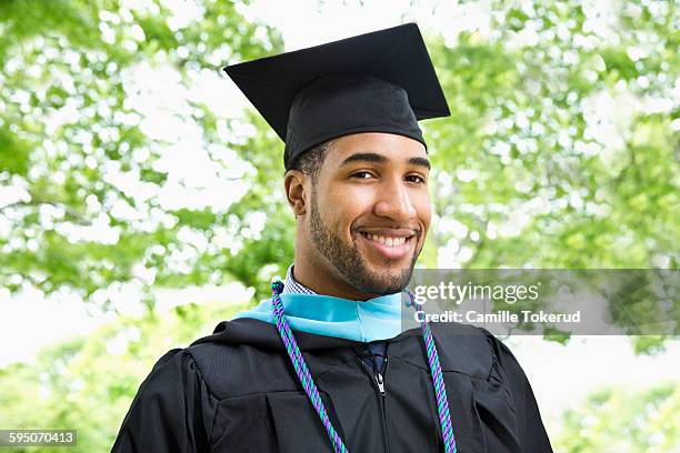 portrait of a college male graduate - university of missouri fotografías e imágenes de stock