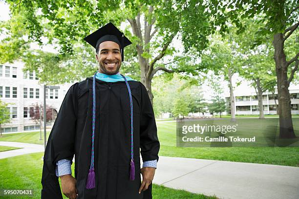 portrait of male college graduate - university of missouri fotografías e imágenes de stock