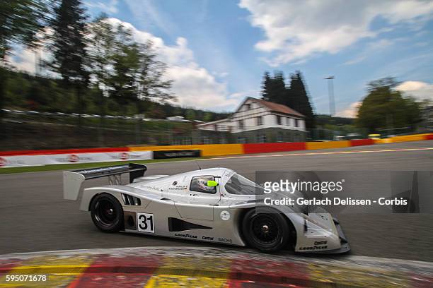 Mercedes C11, Group-C, in action during Spa-CLassic, May 25th, 2013 at Spa-Francorchamps Circuit in Belgium.