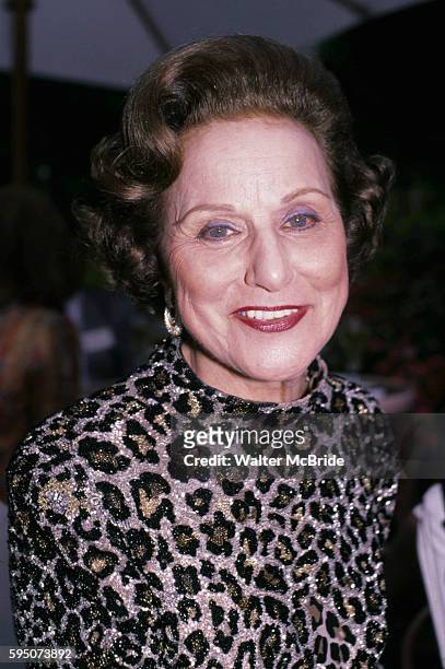 Anne Landers in Los Angeles 1986..Pauline Friedman Phillips who, under the name Abigail Van Buren, wrote the long-running Dear Abby advice column...