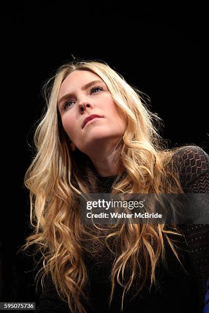 Aleque Reid attending the on stage meet & greet for the company of MCC Theater's 'Really Really' at the Lucille Lortel Theatre in New York City on...