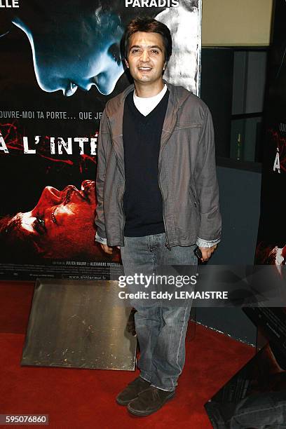 French actor and producer Thomas Langmann attends the premiere of "A L'Interieur", in Paris.